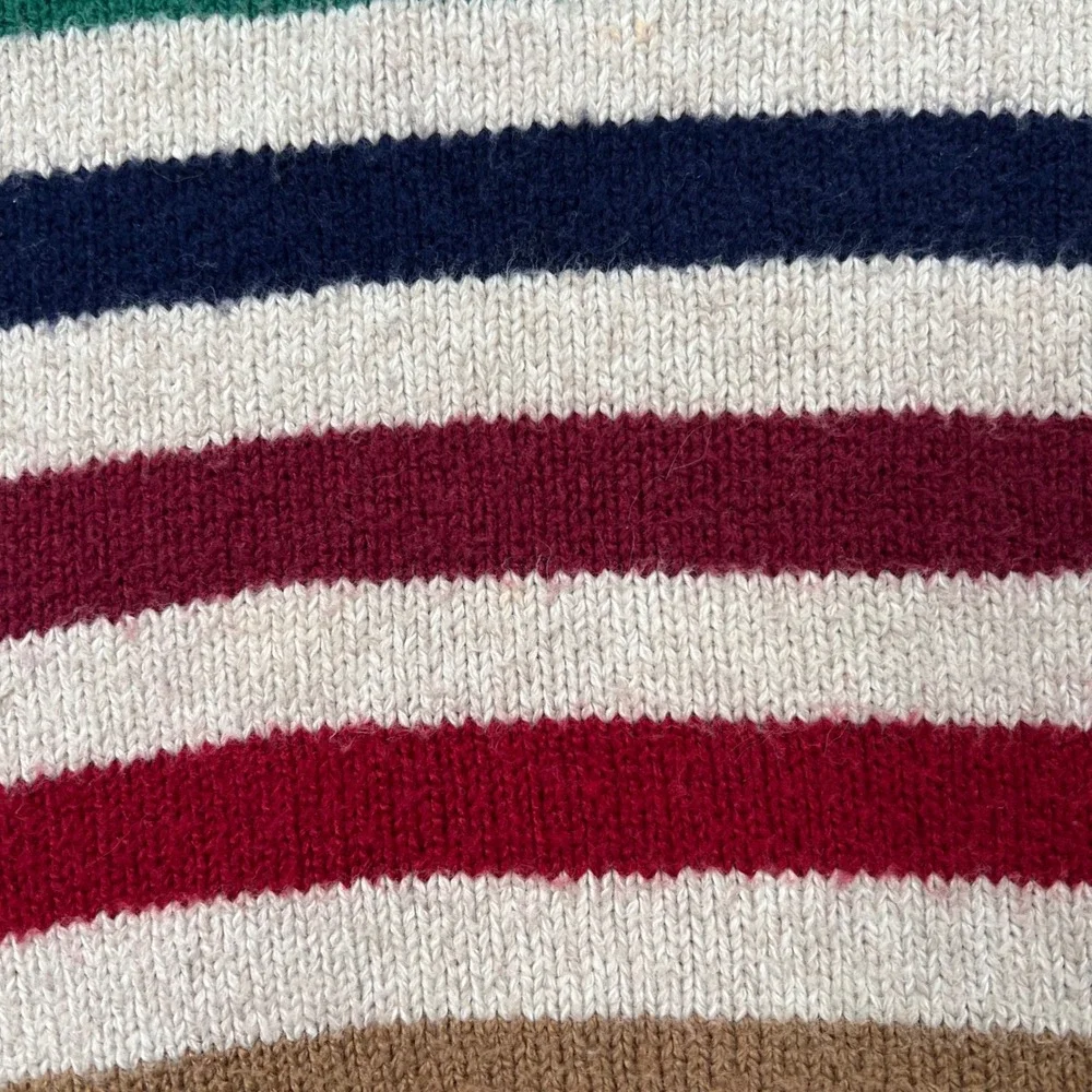 Baby Gap CashSoft Multi Stripe Brannan Bear Sweater 18-24 Months Multicolor Knit